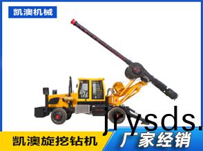 WD輪(lun)式圓桿(gan)小(xiao)型鏇(xuan)挖鑽機